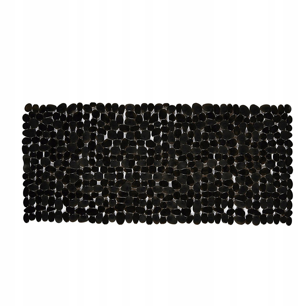 Protišmyková podložka do kúpeľne, vaňa, sprcha, PVC, čierna, 70x36cm